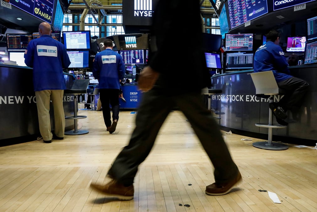 La bourse de new york finit en baisse