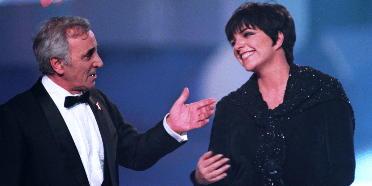 Charles Aznavour, Liza Minelli, chanson,