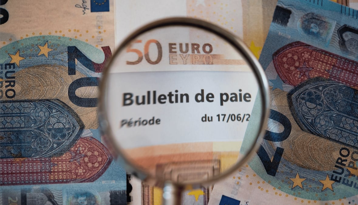Les salaires de base ont progressé plus vite que l'inflation au 2ème trimestre en France.