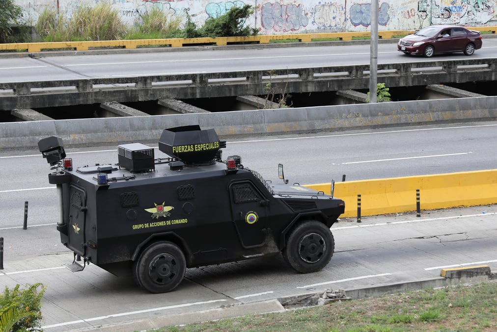 Venezuela: cinq "terroristes" arretes apres une fusillade