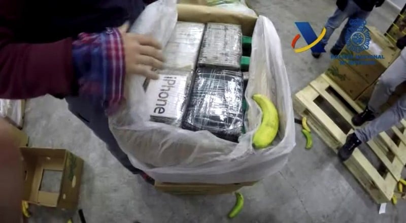 Saisie record de 9 tonnes de cocaine dans le port d'algesiras