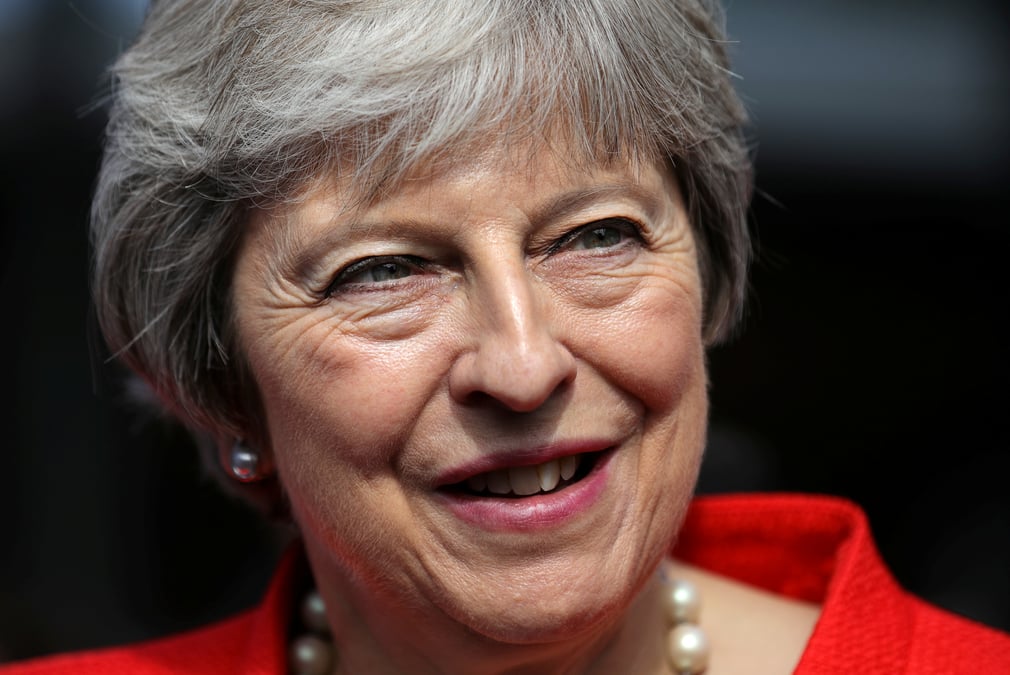 Brexit: may croit encore a un "bon accord" avec les europeens