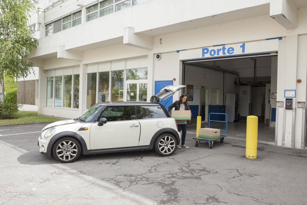 Chargement voiture