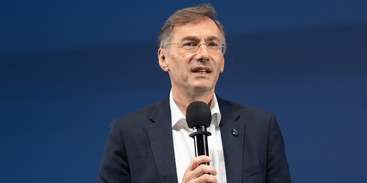 Kai-Uwe Schrogl, président de l'Institut international du droit de l'espace (IISL), une association de juristes issus de plus de 50 pays, est intervenu à la Cité de l'espace à Toulouse.