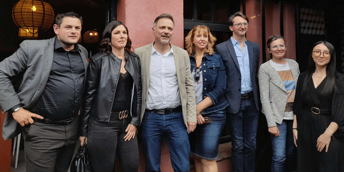 Lancé le 19 avril par Vincent Martin (au centre sur la photo), le Béziers Narbonne Business Club compte une petite dizaine d'entreprises adhérentes.