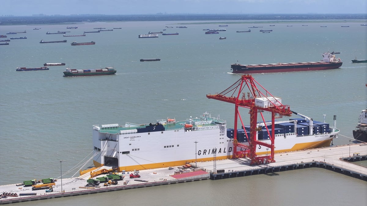 La Chine a connu une forte hausse de ses exportations au premier semestre, par anticipation des droits de douane américains à venir.