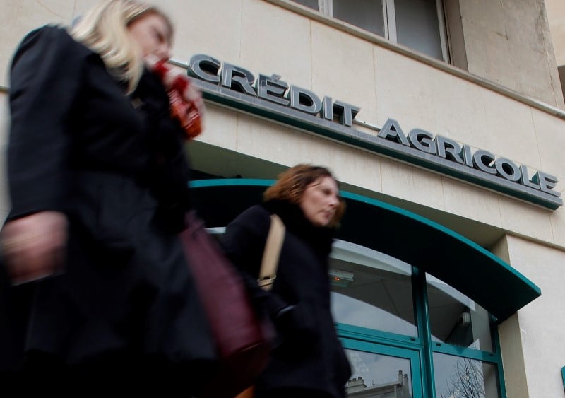 Les resultats de credit agricole en hausse au 1er trimestre