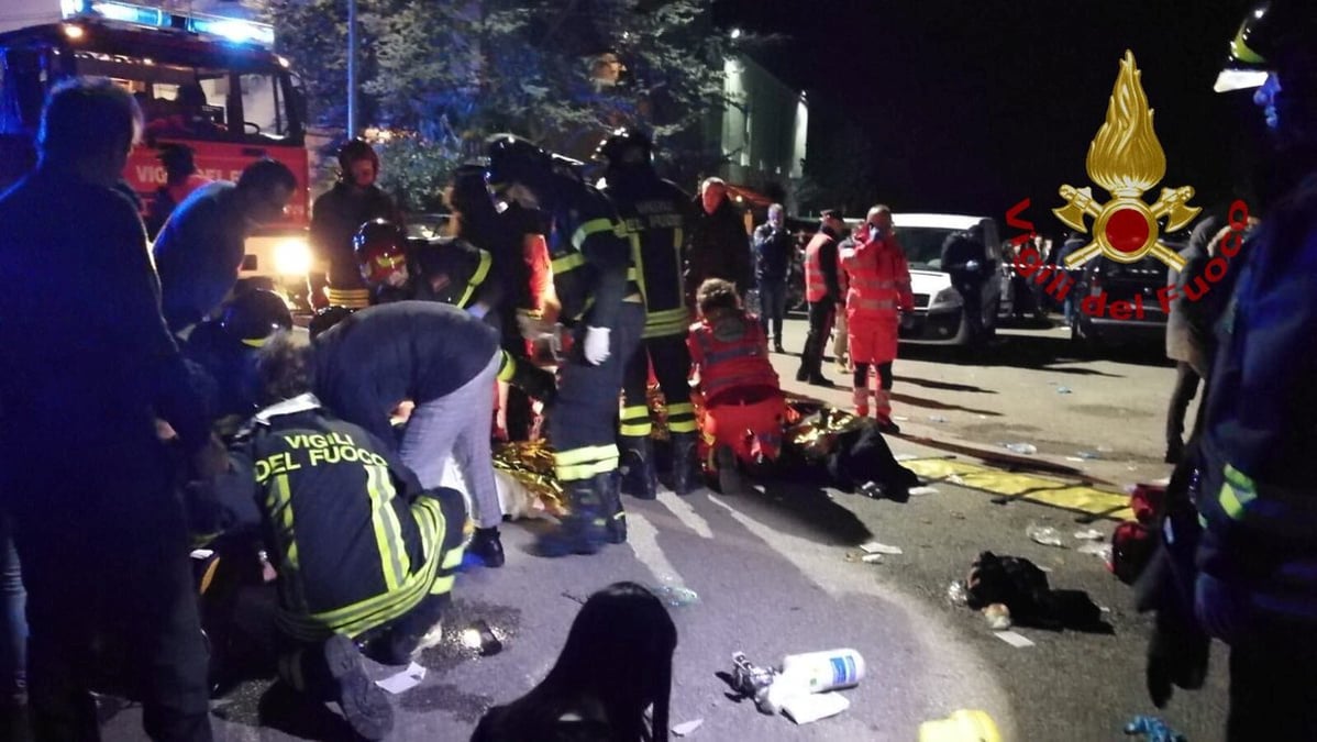 Italie: une bousculade dans une discotheque fait six morts
