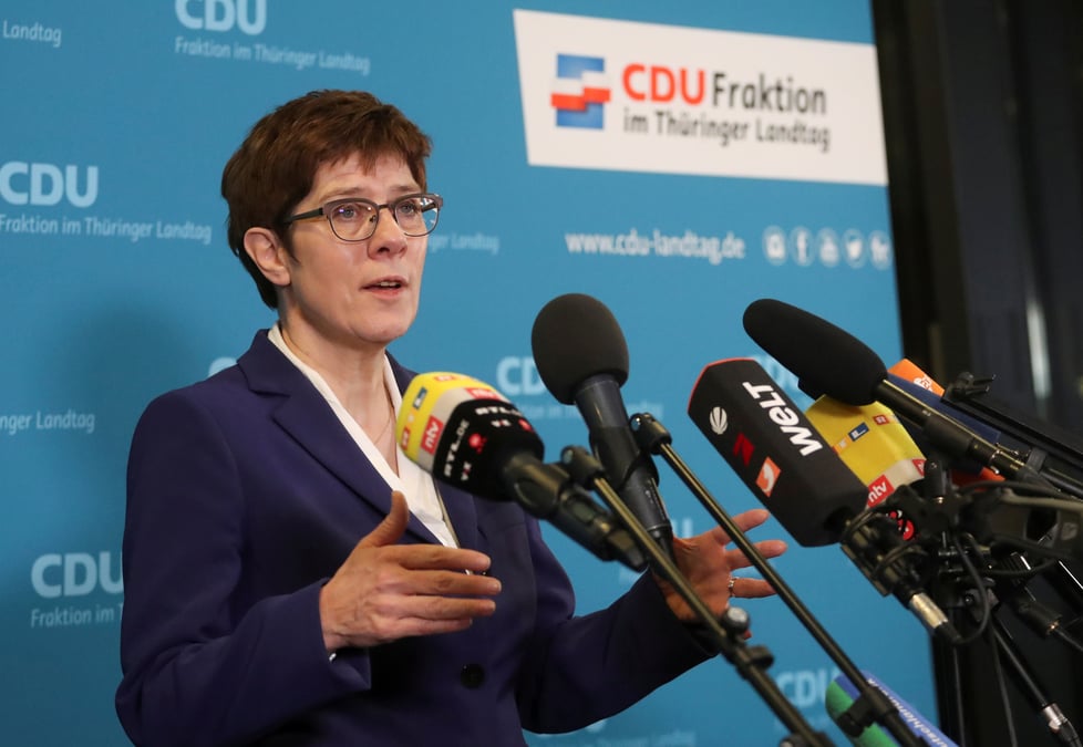 Allemagne: annegret kramp-karrenbauer ne sera pas candidate a la chancellerie