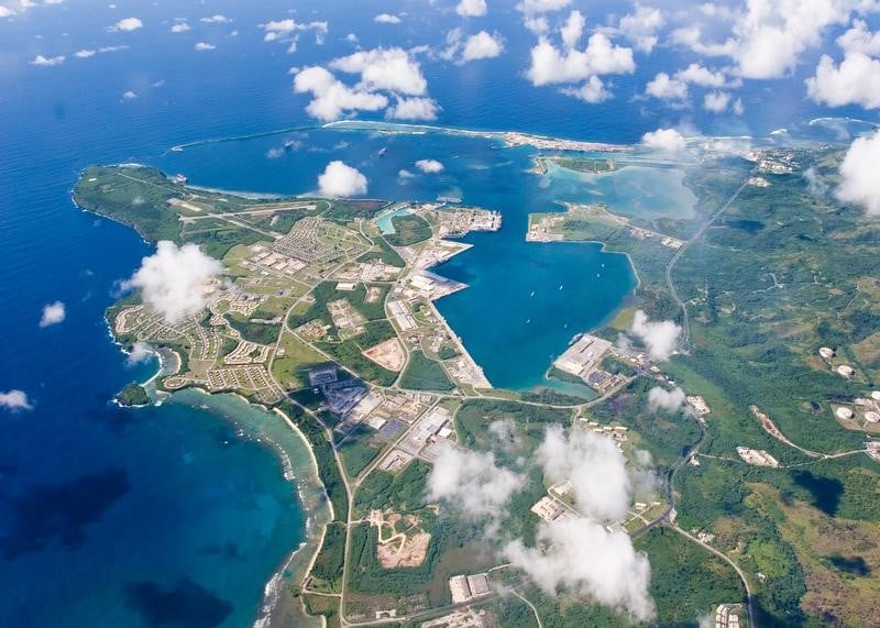 La coree du nord menace de frapper l'ile de guam