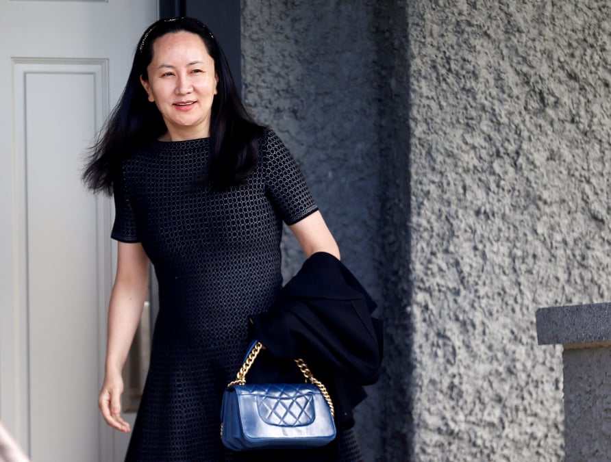 L'audience d'extradition de meng wanzhou en janvier 2020