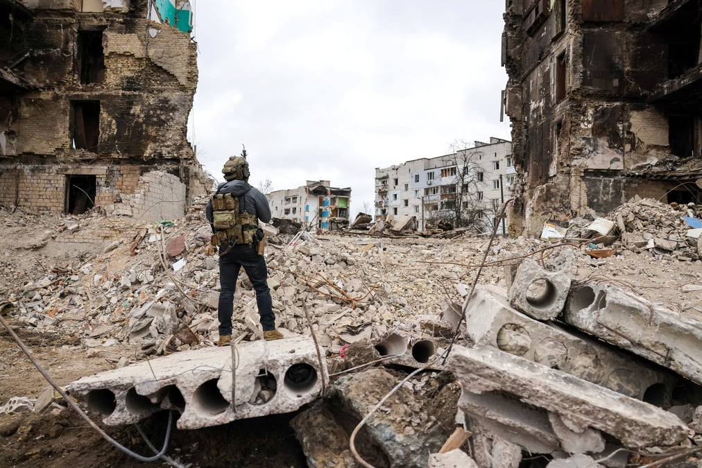 Ukraine: de puissantes explosions entendues a kyiv