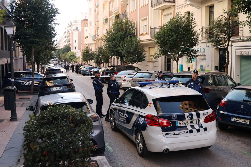 La police intervient suite a l'aggression de alejo vidal-quadras