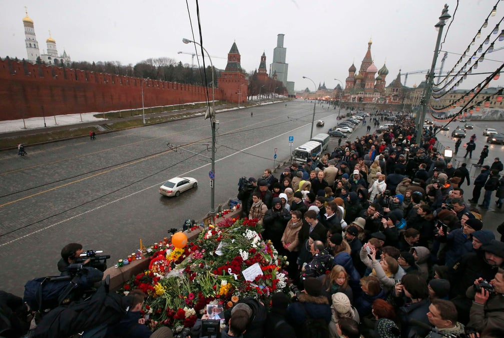 L'opposition russe sous le choc de l'assassinat de boris nemtsov