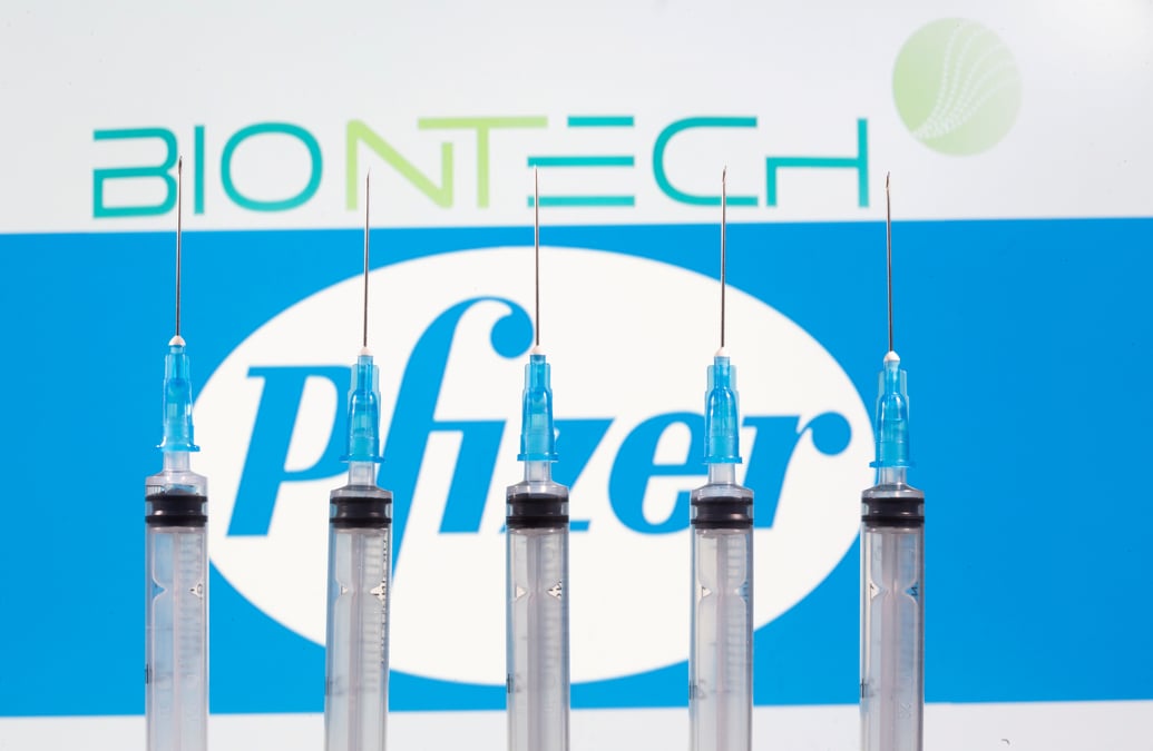 Coronavirus: l'ue double sa commande de vaccins a pfizer/biontech