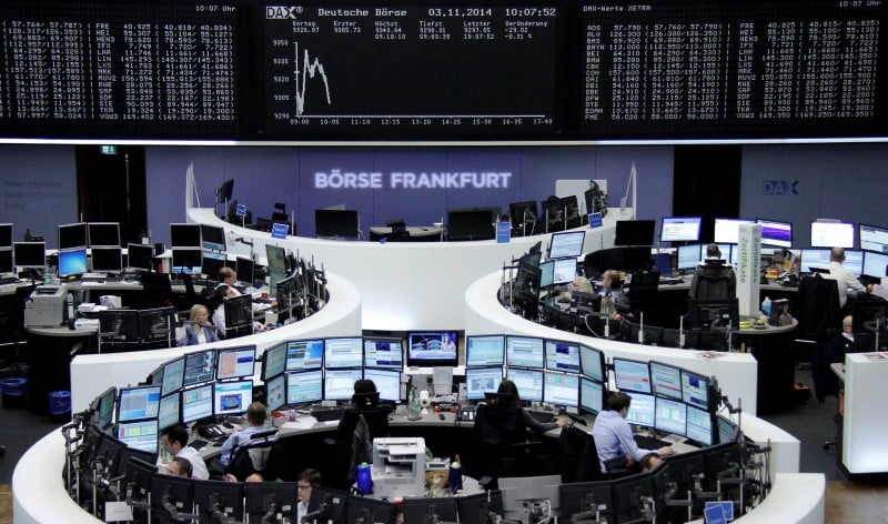 Les Bourses européennes en baisse modérée à la mi-séance