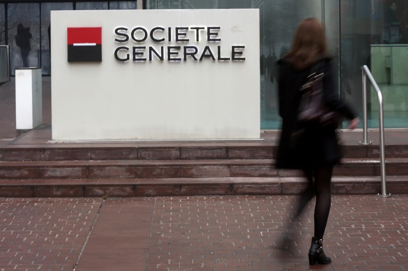 La societe generale multipie par cinq son benefice net au 1er trimestre
