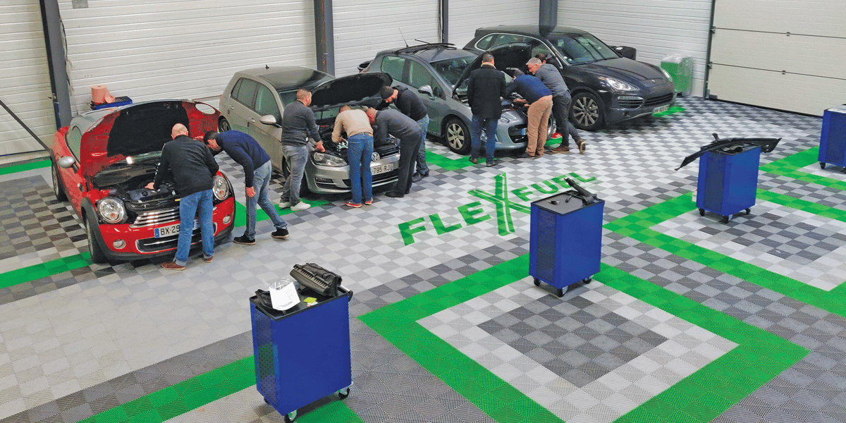 Le boîtier de conversion Superéthanol E85 de FlexFuel Energy permettrait de réduire de 40 % le budget carburant d’un véhicule.