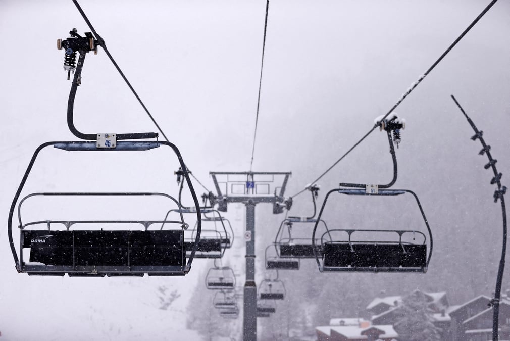L'absence de touristes britanniques, coup dur pour les stations de ski