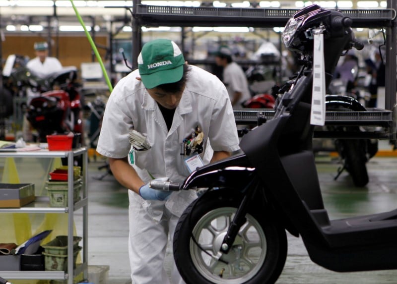 La croissance manufacturiere japonaise a un pic de trois ans