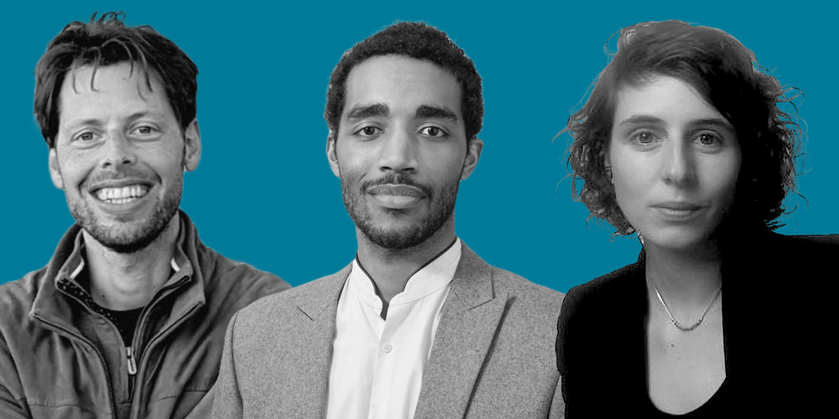 93 % des Français considèrent qu'il est nécessaire de développer les transports en commun, d'après un sondage de 2022 pour l'Observatoire de la mobilité. De gauche à droite, Sylvain Delavergne, Tony Renucci et Diane Strauss.