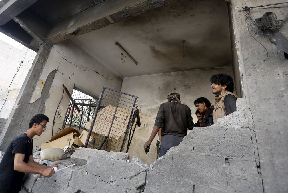 Raids meurtriers de la coalition arabe au yemen