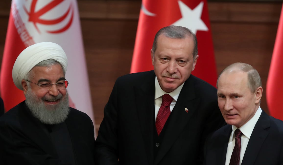 Sommet turquie-iran-russie pour tenter de "stabiliser" la syrie