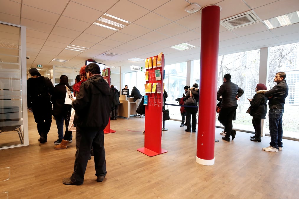 Pôle emploi, chômage, travail, agence Aubervilliers