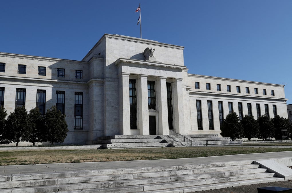 Photo d'archives montrant le batiment de la reserve federale des etats-unis a washington