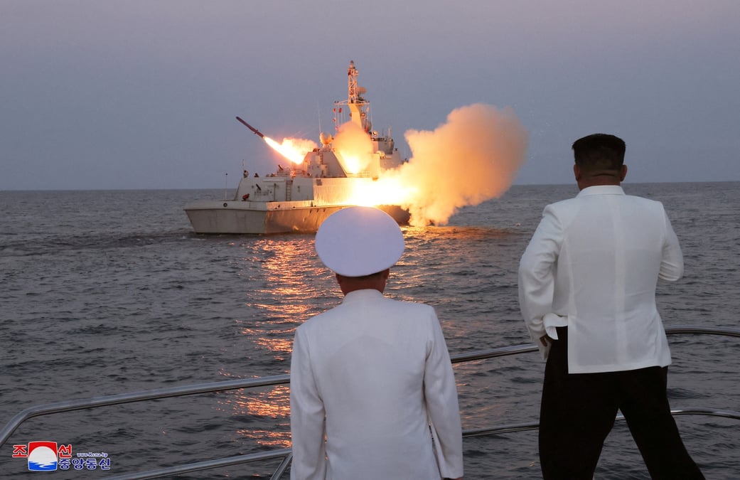 Le 18 décembre, la Corée du Nord a tiré un missile capable d'atteindre les Etats-Unis