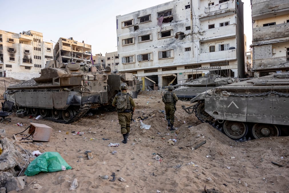 L'armee israelienne opere dans le nord de la bande de gaza