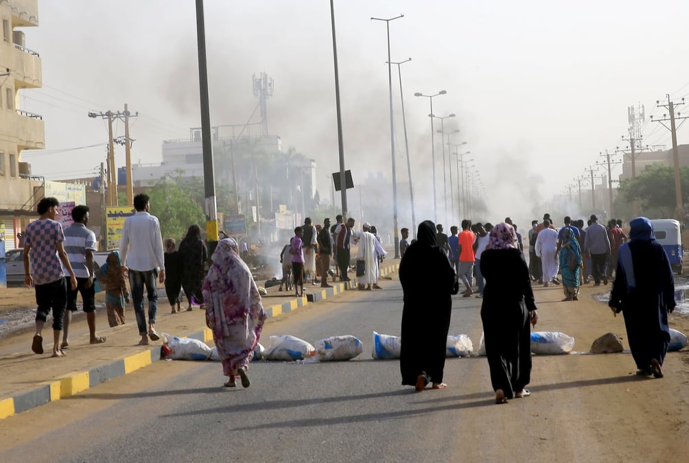 Assaut contre les manifestants qui campent dans le centre de khartoum