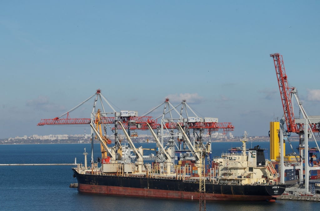 L'ukraine veut le deblocage de ses ports et eviter une crise alimentaire mondiale