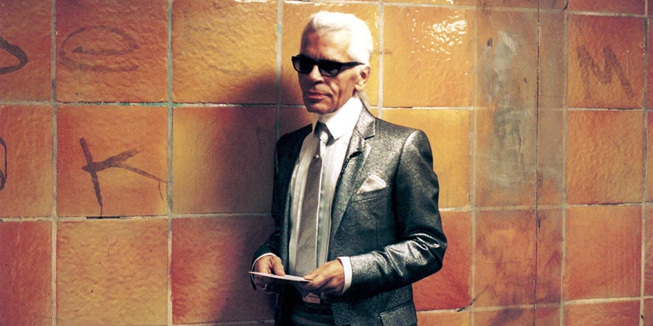 Karl Lagerfeld en 2003.