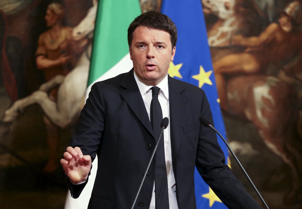 Matteo renzi attaque apres la demission de la ministre de l'industrie