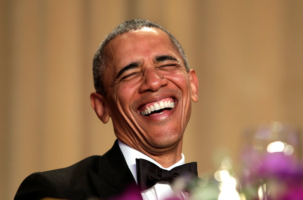 Dernier diner des correspondants de la maison blanche pour obama