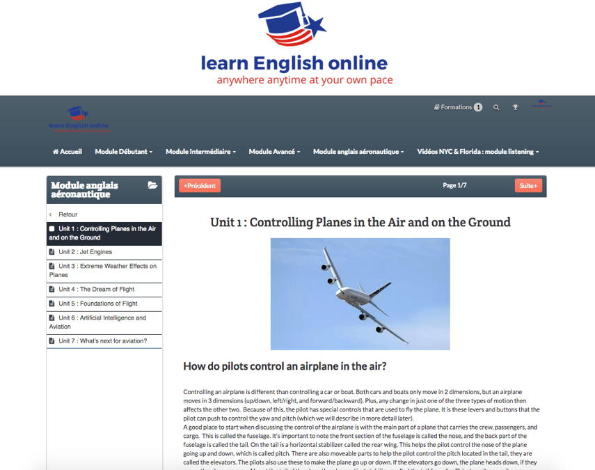 Plateforme elearning