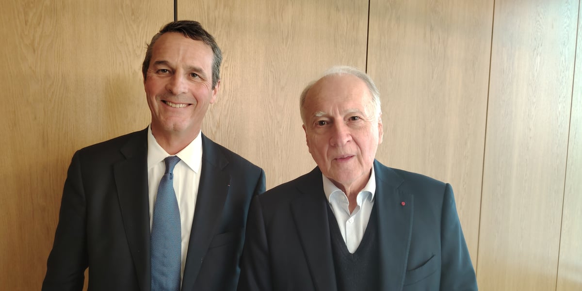 Chez Vinci, Pierre Anjolras (à gauche) va succéder à Xavier Huillard (à droite) dans trois mois.