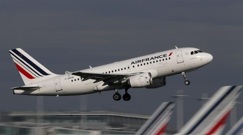 Le trafic air france-klm en baisse en juin