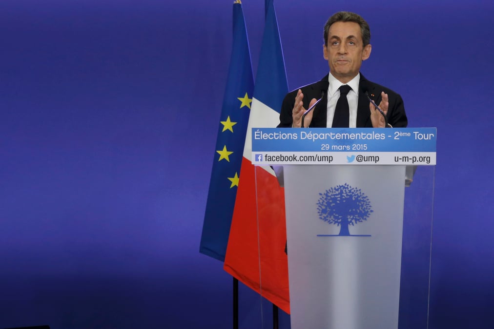 Pour nicolas sarkozy, la victoire de la droite n'equivaut pas a un blanc-seing