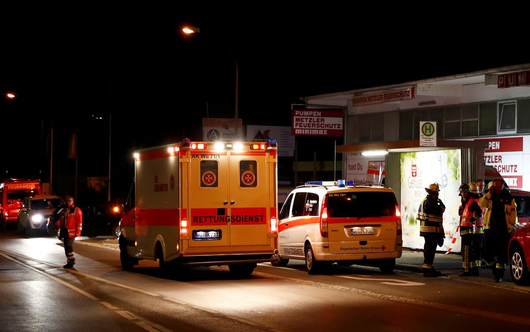 Attaque dans un train en baviere