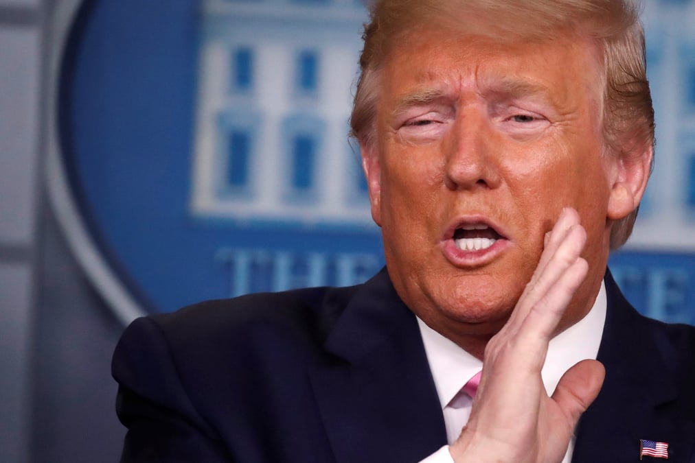 Coronavirus: le risque pour la population us "tres faible", dit trump