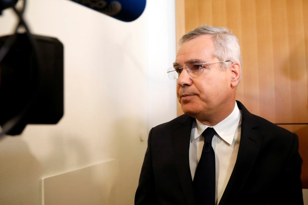Olivier laureau, directeur general de servier, a paris