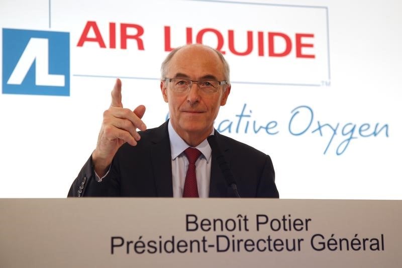 Les ventes trimestriels d'air liquide en hausse de 1,5 pct