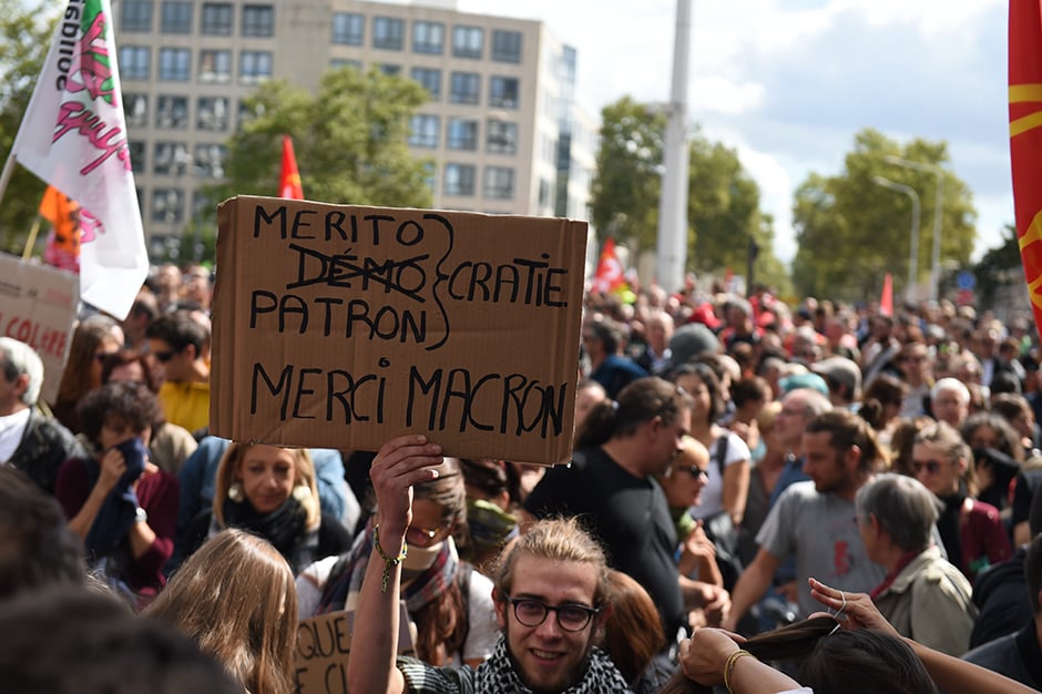 Manifestation ordonnances travail