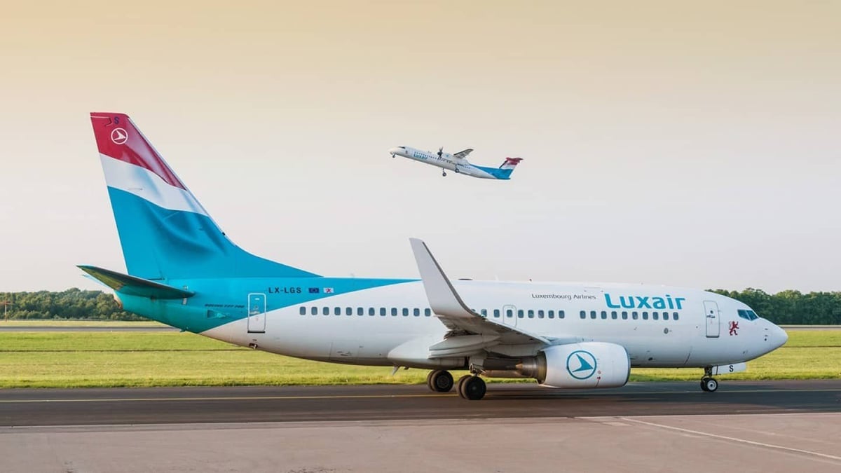 Luxair dispose d'une flotte de 19 appareils