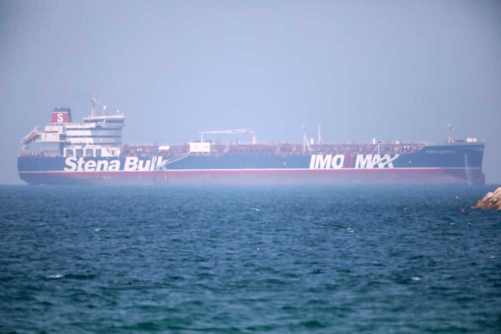 Iran/grande-bretagne: le petrolier stena impero a accoste a dubai