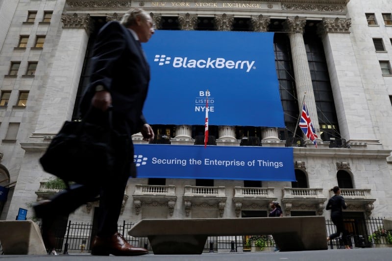 Blackberry: chiffre d'affaires trimestriel meilleur que prevu