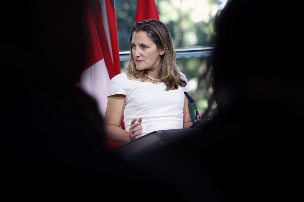 Alena: la canadienne freeland parle de "tres bons progres"