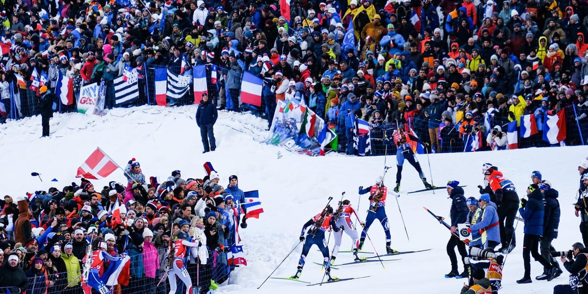 La dernière étape de Coupe du monde de 2022 était organisée au Grand-Bornand.